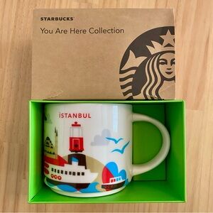 New in Box Starbucks Istanbul Mug - You Are Here Collection